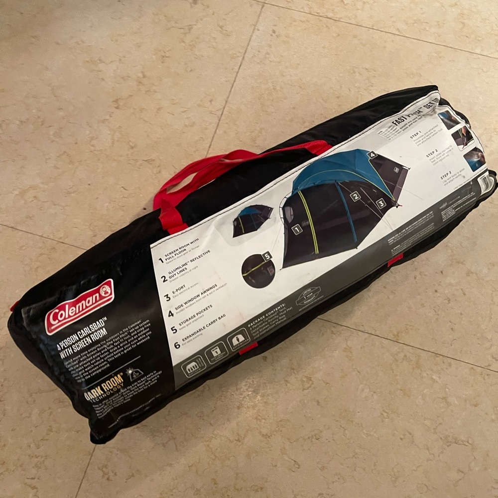 Coleman picnic tent!